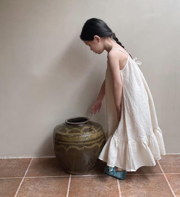 2023★春夏新作★韓国風子供服★吊りワンピース★2色90-140CM