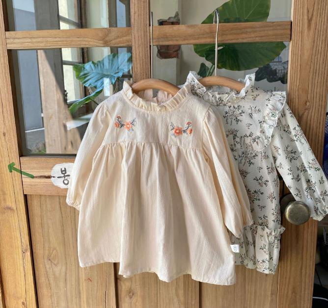 2023春新品★子供服　ワンピース　73-110cm★2色