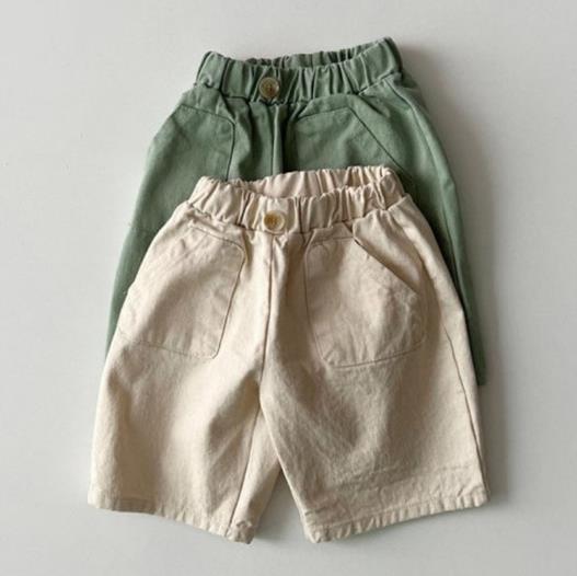 2023春新品★子供服　ボトムス　半ズボン　73-100cm★2色