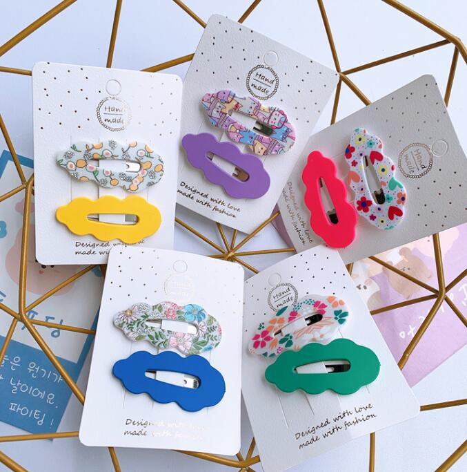 子供用★キッズ★髪飾り★まとめ髪用★ヘアアクセサリー★ヘアピン★2枚入り★可愛い★多色