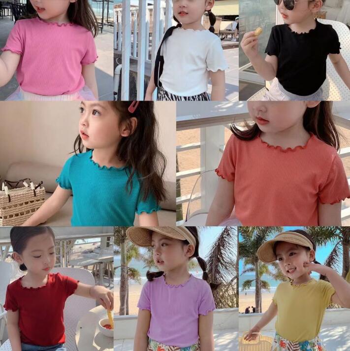 2023★春夏新作★韓国風子供服★Tシャツ★トップス★半袖★8色90-140CM