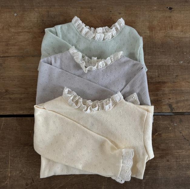 2023春新品★子供服   トップス　長袖　66-120cm★2色