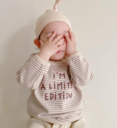 ★春夏新作★キッズ用アパレル★Tシャツ★ボーダー柄★66-100