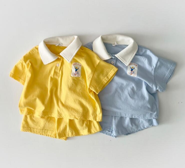 2023夏★子供服　トップス+ズボン　上下セット★73-120cm★2色