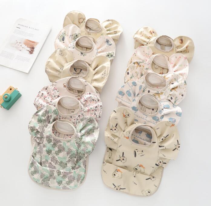 よだれかけ★子供用★涎掛け★ベビー向け★赤ちゃん用★PU★可愛い★14色