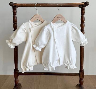 ★春夏新作★キッズ用アパレル★ロンパース★帽子無し66-90