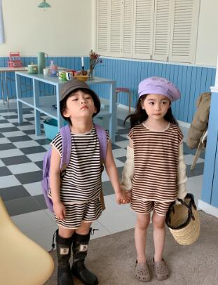 ★夏新作★キッズ用アパレル★セットアップ★2点セット★90-140