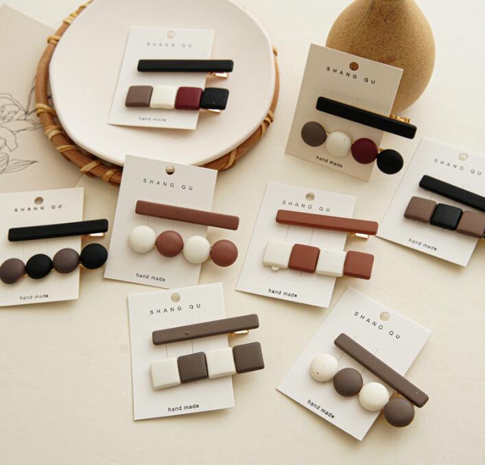 髪飾り★まとめ髪用★ヘアアクセサリー★ヘアピン★2枚入り★韓国風★多色