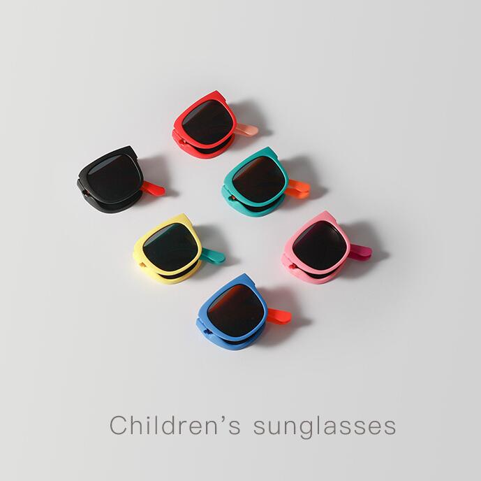 メガネ★日焼け防止★キッズ★子供用★サングラス★子供向けメガネ★折り畳み可能★男女兼用★7色