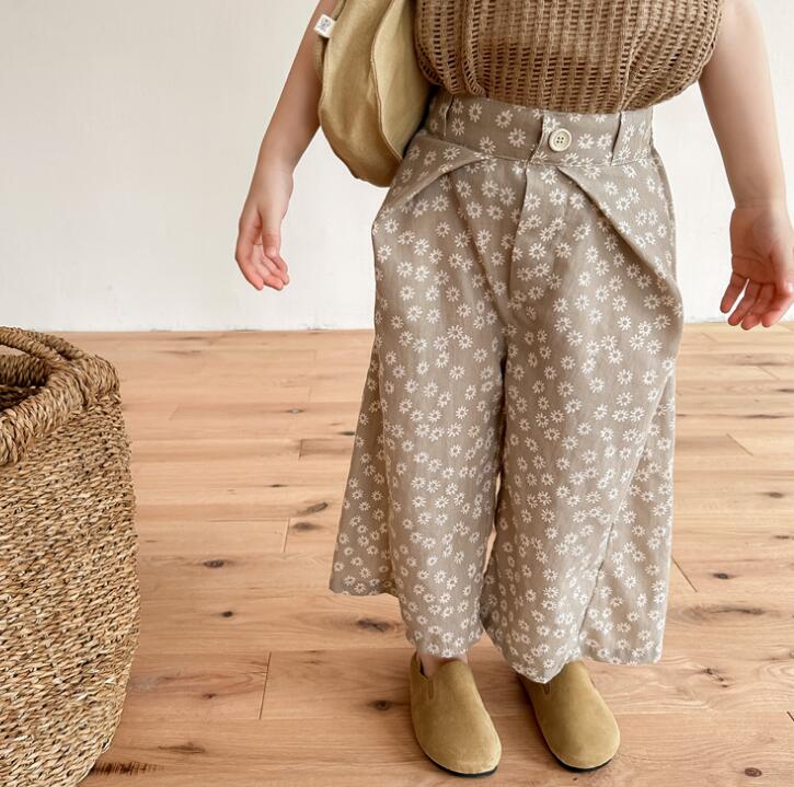 子供服★ボトムス★ズボン★韓国風子供服★キッズ女の子★カジュアル★2色★80-130CM