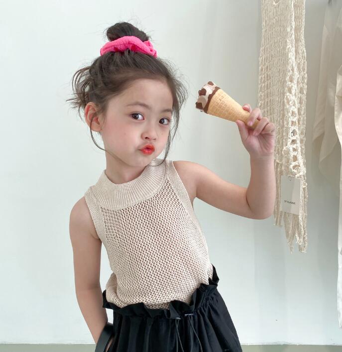 2023新品★子供服　ベストトップス★90-140cm★