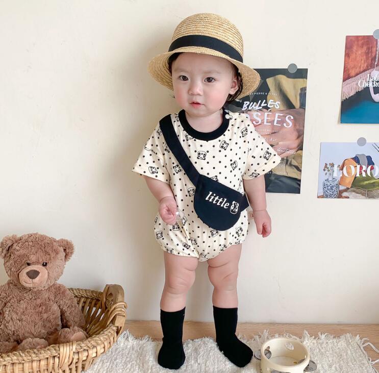 2023夏新品★ベビー服★ロンパース★66-90cm★2色