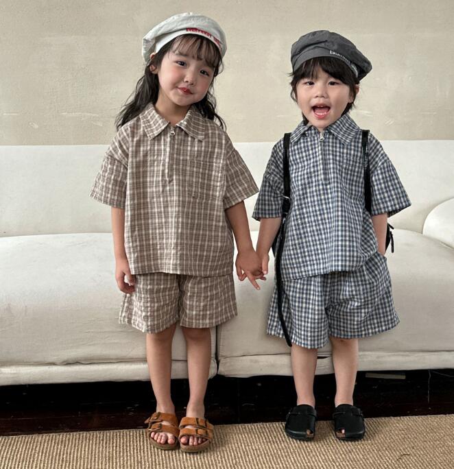 2023年★子供服　トップス+ズボン　セットアップ★80-150cm★2色