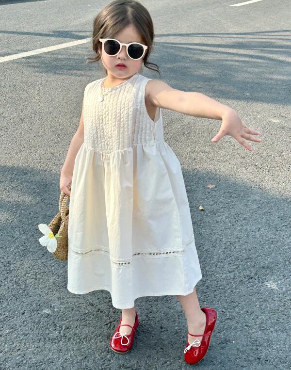 2023新品★子供服　ワンピース★90-140cm★