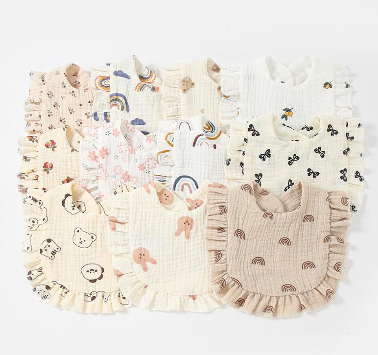 新登場★ベビー涎掛け★棉質　26種★食事用★