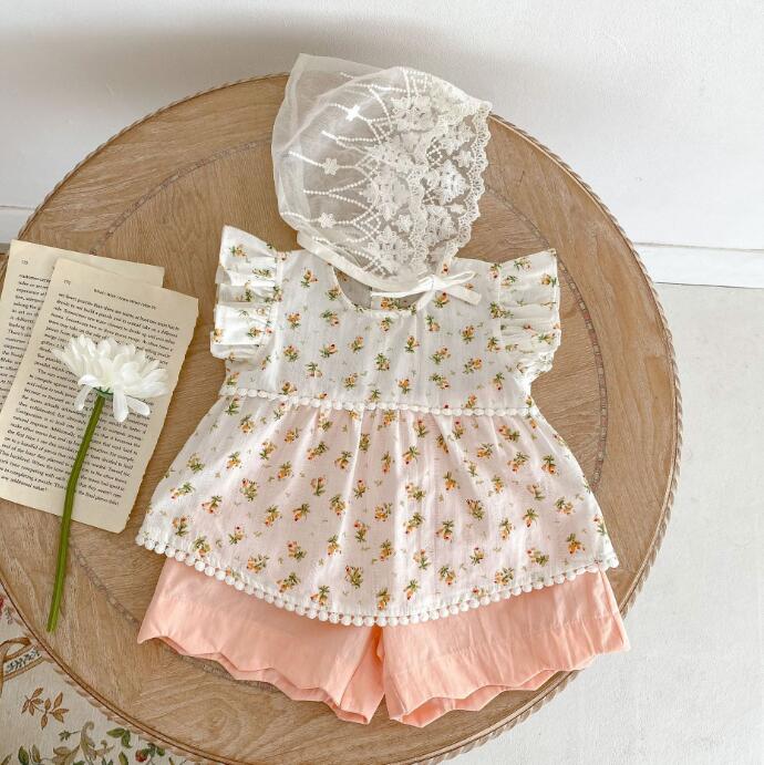 子供服★トップス+パンツ★セットアップ★韓国風子供服★ベビー★可愛い★66-100CM