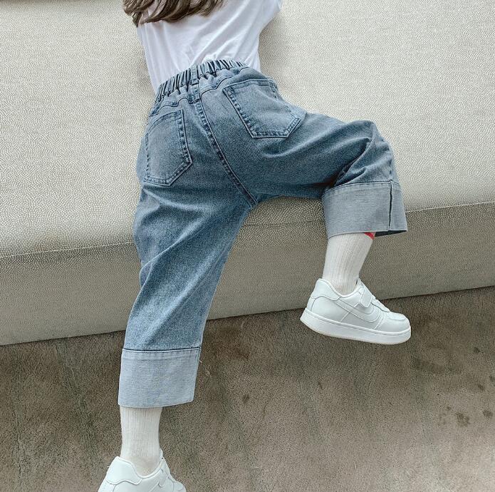 子供服★デニム★ボトムス★ジーンズ★韓国風子供服★キッズ女の子★カジュアル★90-140CM