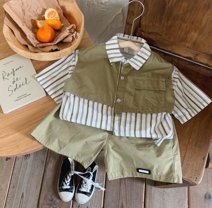 2023新品★子供服　トップス+ズボン　セットアップ★90-140cm★