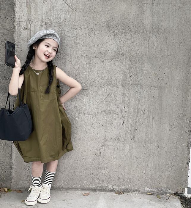 2023★春夏新作★韓国風子供服★ワンピース★90-140CM