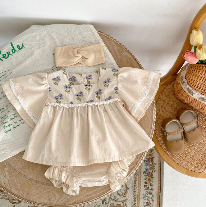 2023★春夏新作★韓国風子供服★トップス+ズボン2セット★66-100CM