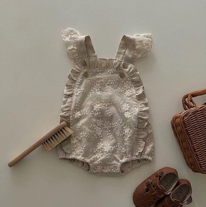 2023夏新品★ベビー服★ロンパース★66-90cm★2色