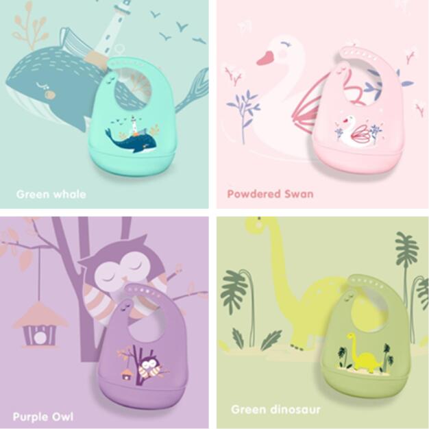 よだれかけ★子供用★涎掛け★ベビー向け★赤ちゃん用★折り畳み可能★可愛い★5色