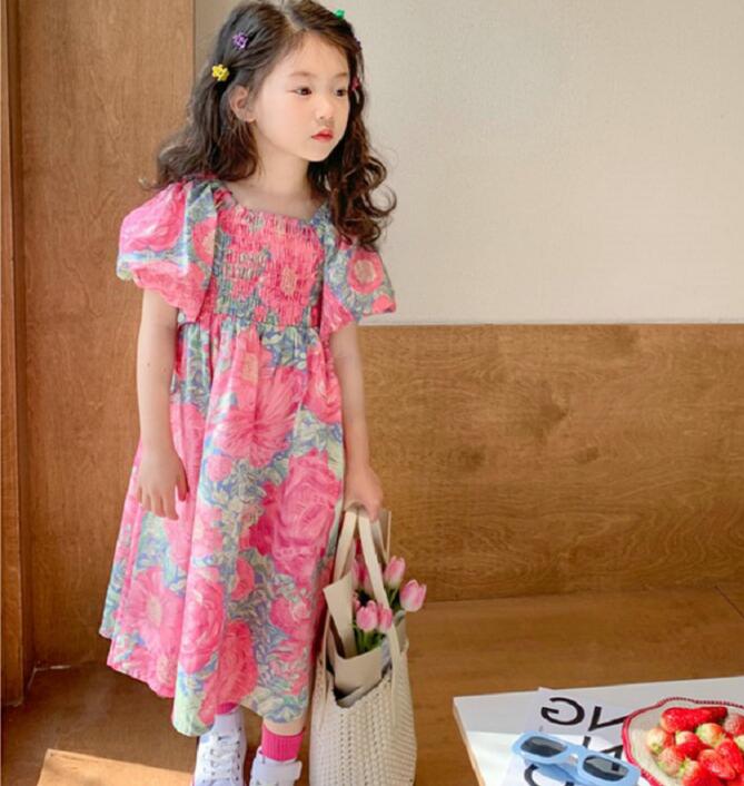 2023★春夏新作★韓国風子供服★ワンピース★7-15