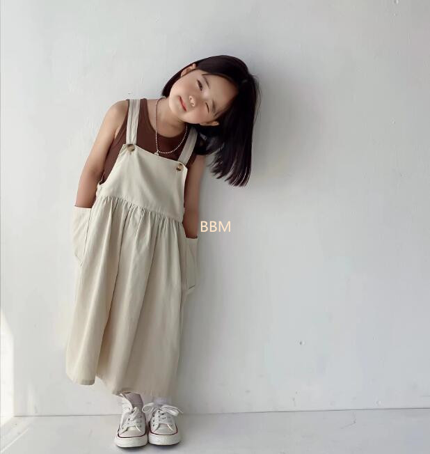 2023★春夏新作★韓国風子供服★ワンピース★2色90-150CM