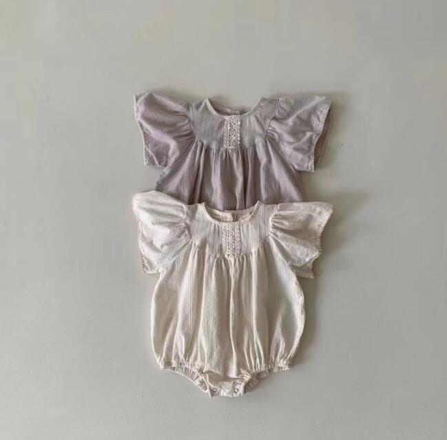 2023★春夏新作★韓国風ベビー服★ロンパース★2色66-90CM