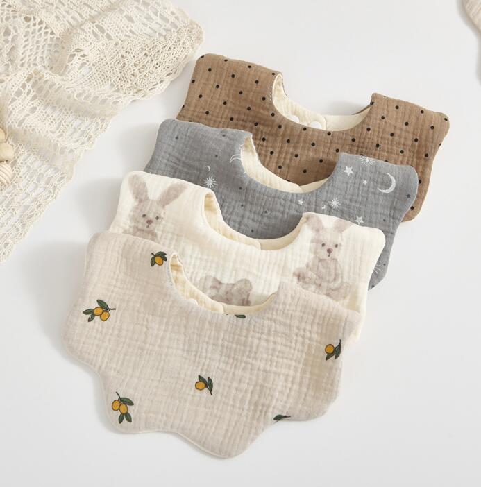 2023★涎掛け★食事用エプロン★前掛け★食事用ビブ★ベビー用★13色