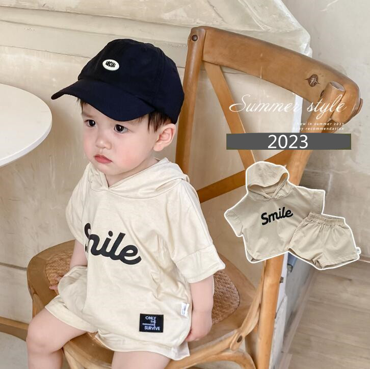 子供服★トップス+パンツ★セットアップ★韓国風子供服★ベビー★カジュアル★2色★66-100CM