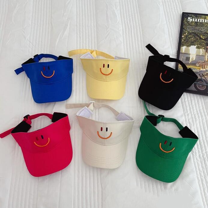 子供用★帽子★キャップ★ベビー★男女兼用★日焼け防止★笑顔★カジュアル★6色