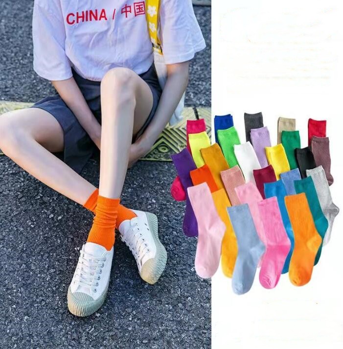 2023★ソックス★レディース靴下★32色
