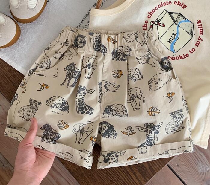 2023年★子供服　ショートズボン★80-130cm★