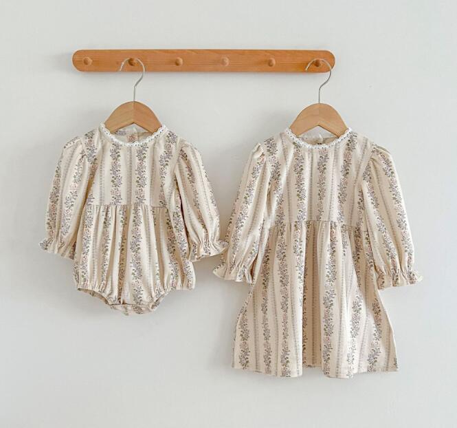 2023秋新品★ベビー服★ロンパース&ワンピース★66-90/90-130cm★