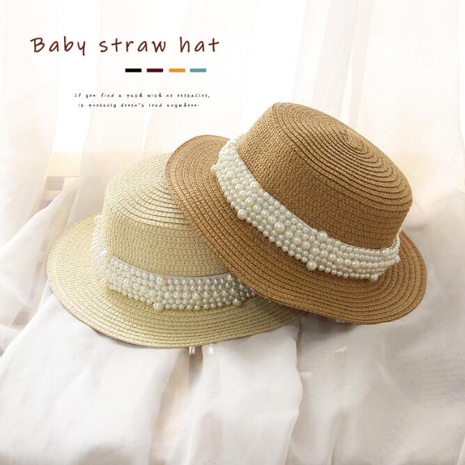 子供用★帽子★麦わら帽子★キッズ女の子★日焼け防止★可愛い★2色