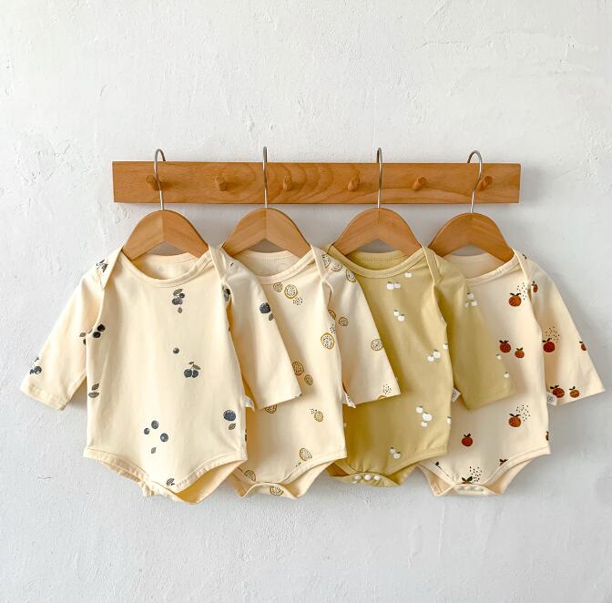 子供服★ロンパース★連体服★長袖★韓国風子供服★ベビー★可愛い★4色★66-90CM