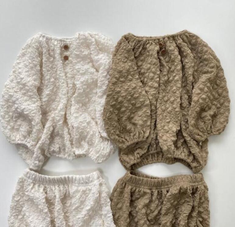 2023年秋品★子供服　上下セット★80-110cm★2色