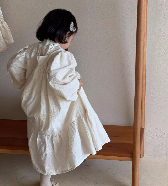 2023秋新品J★子供服　ワンピース★80-140cm★2色