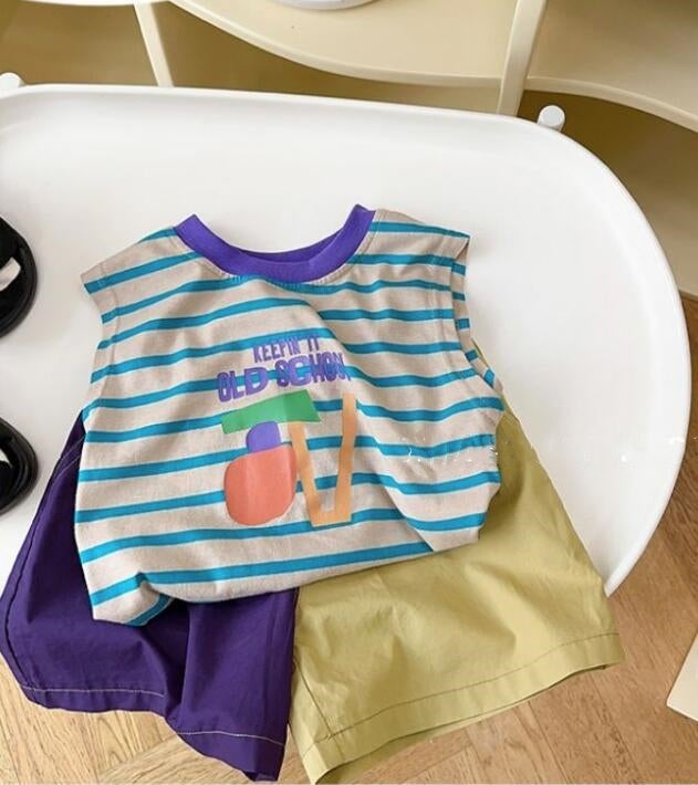 2023★春夏新作★韓国風子供服★Tシャツ★ズボン★分けて販売★80-130CM