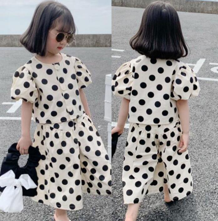 2023★春夏新作★韓国風子供服★トップス+ズボン2セット★7-15