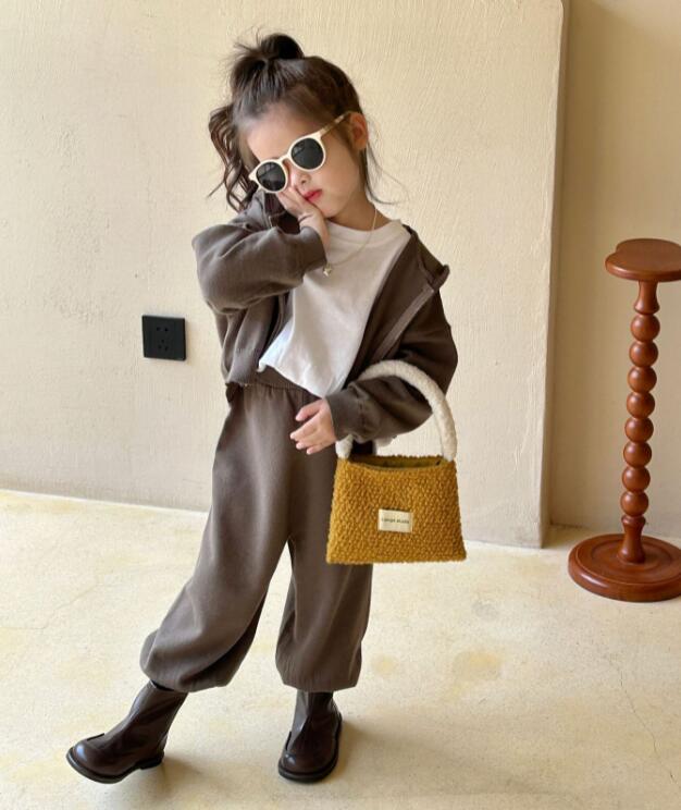 2023秋新品★子供服　コート+ズボン　セット★90-140cm★