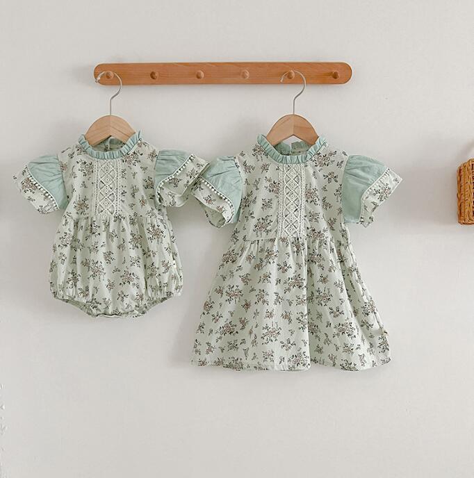 2023★春夏新作★韓国風子供服★ロンパース★ワンピース