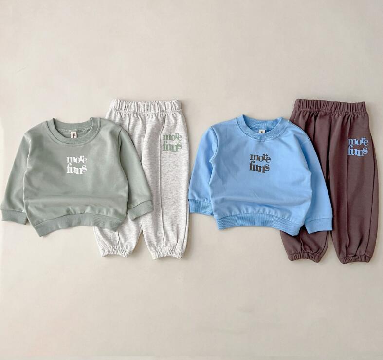 2023秋新作★キッズ服　トップス&ズボン分けて販売★80-130★2色