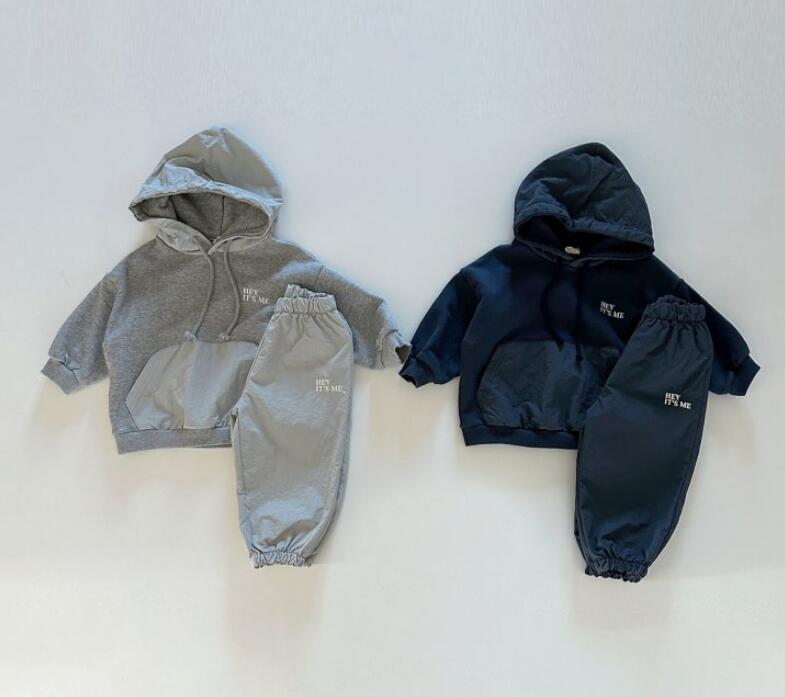 2023秋新作★キッズ服　トップス+ズボン　セット★80-130★2色