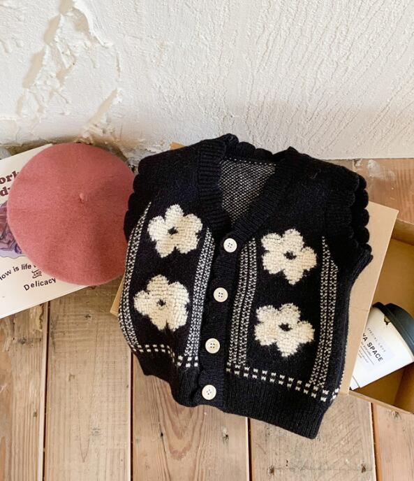 2023★春秋新作★韓国風子供服★チョッキ★2色90-130CM