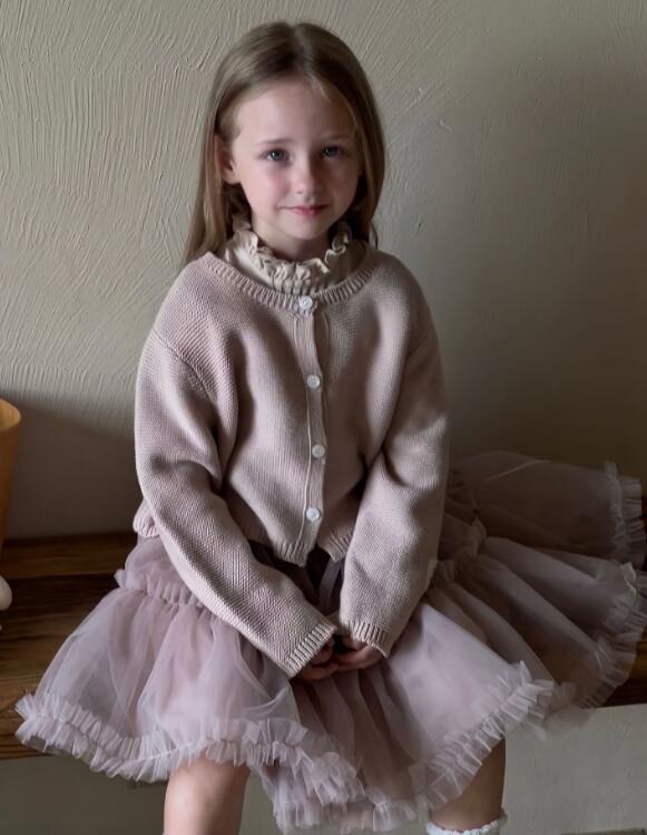 2023秋新作Z★子供服　カーディガン★90-130cm★2色