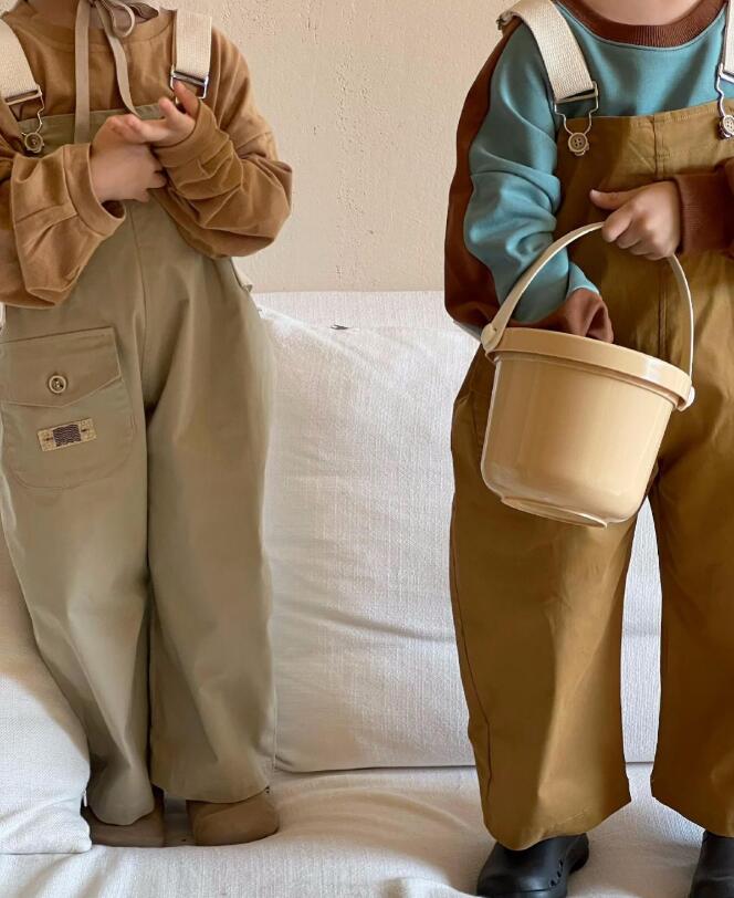 2023★春秋新作★韓国風子供服★サロペット★2色80-140CM