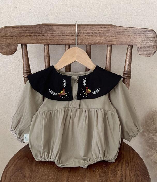 2023★春秋新作★韓国風子供服★ロンパース★66-90CM