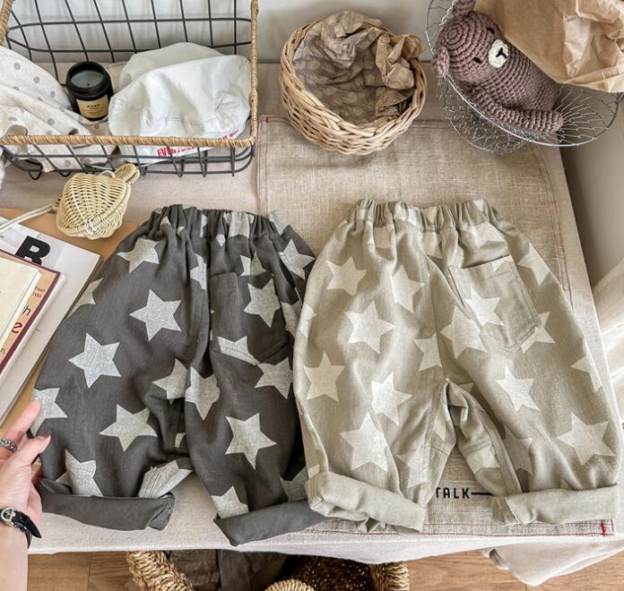 子供服★ボトムス★ズボン★韓国風子供服★キッズ★男女兼用★カジュアル★2色★80-130CM